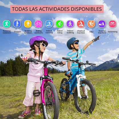 Ferunio Kids Smartwatch — Rastreador de Fitness para Niños de 6-16 Años